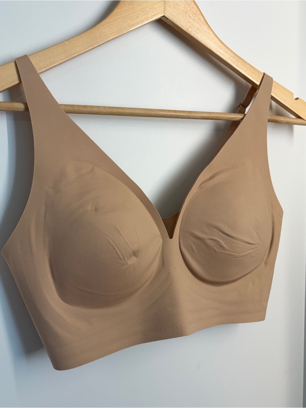 Auden Luxury Collection Nude Seamless Wireless Bra